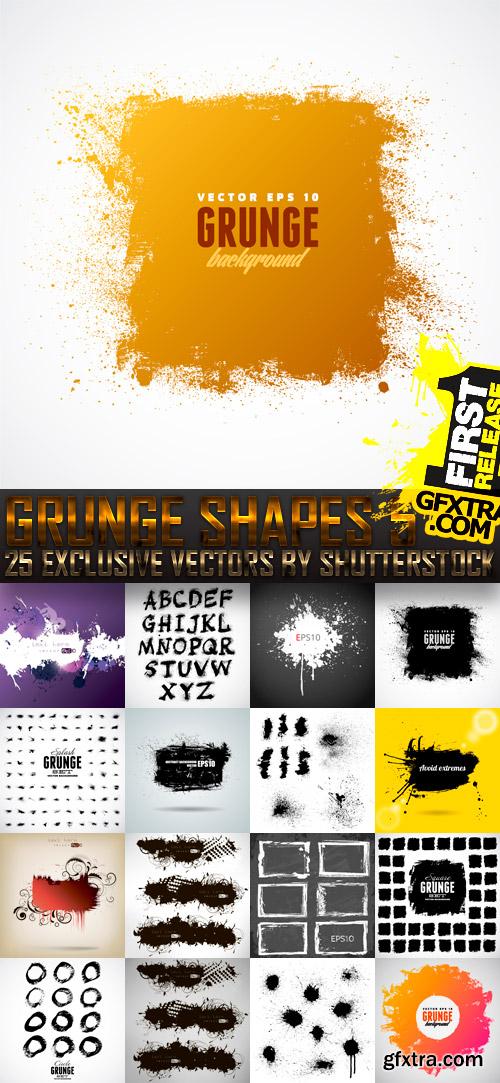 Amazing SS - Grunge Shapes 5, 25xEPS