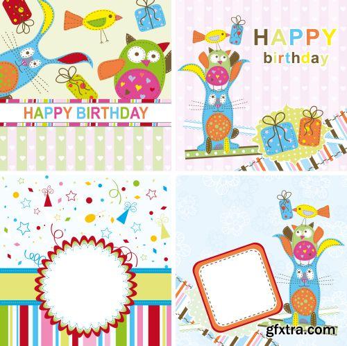 Scrap Illustrations for Kids Special Days 25xEPS