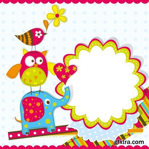 Scrap Illustrations for Kids Special Days 25xEPS