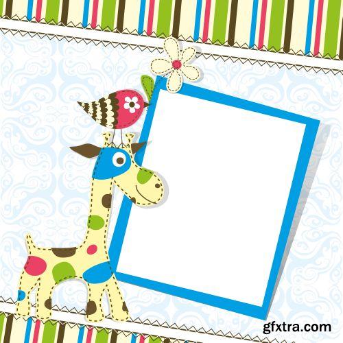 Scrap Illustrations for Kids Special Days 25xEPS