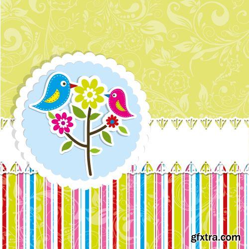 Scrap Illustrations for Kids Special Days 25xEPS