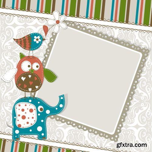 Scrap Illustrations for Kids Special Days 25xEPS