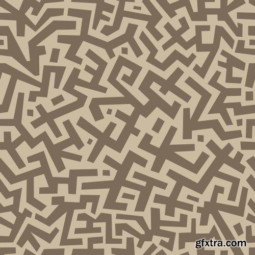 Abstract Seamless Patterns 25xEPS