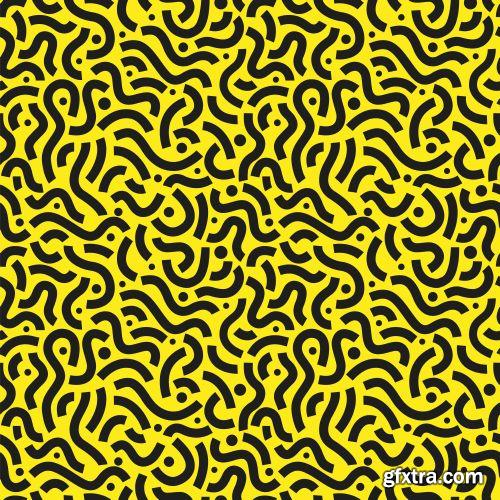 Abstract Seamless Patterns 25xEPS