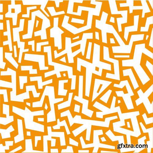 Abstract Seamless Patterns 25xEPS