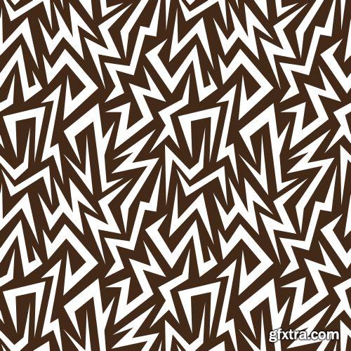 Abstract Seamless Patterns 25xEPS