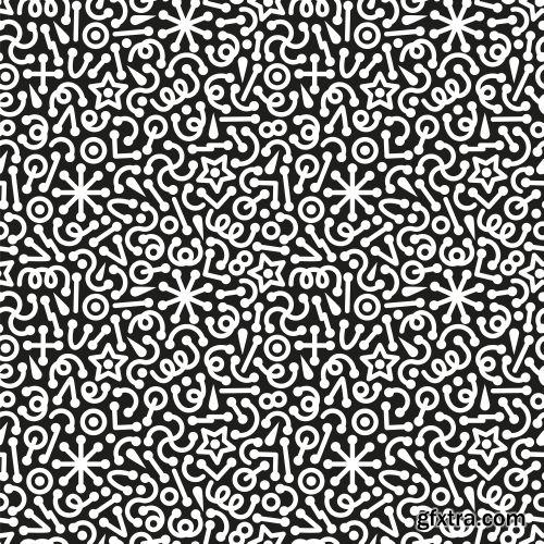 Abstract Seamless Patterns 25xEPS