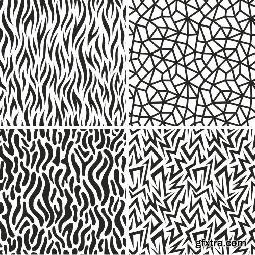 Abstract Seamless Patterns 25xEPS