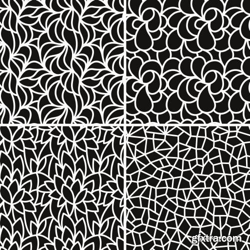 Abstract Seamless Patterns 25xEPS