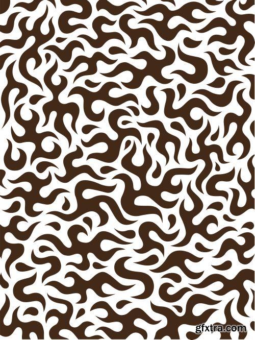 Abstract Seamless Patterns 25xEPS