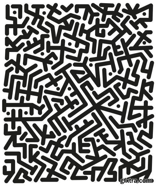 Abstract Seamless Patterns 25xEPS