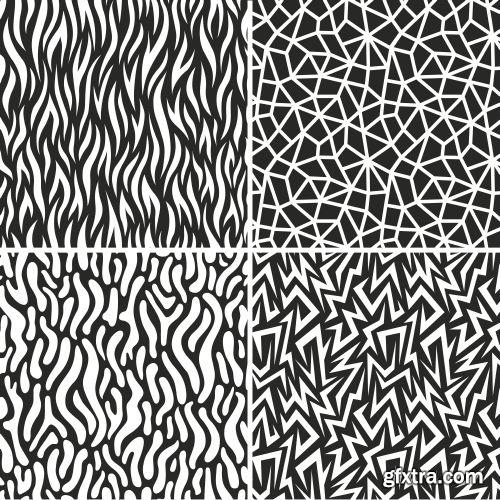 Abstract Seamless Patterns 25xEPS
