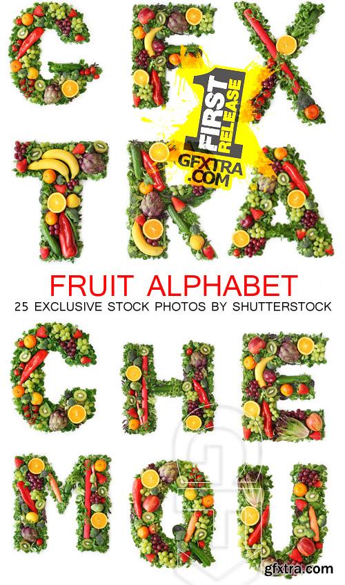 Amazing SS - Fruit alphabet, 27xJPGs Amazing SS - Fruit alphabet, 27xJPGs