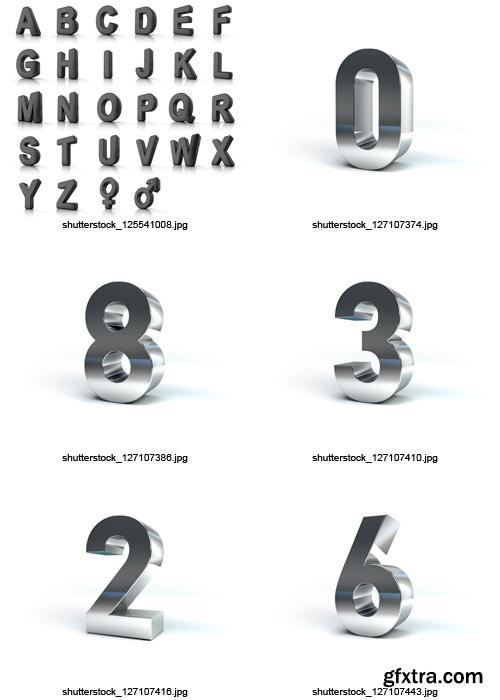 Amazing SS - Letters &amp; Numbers, 25xJPGs