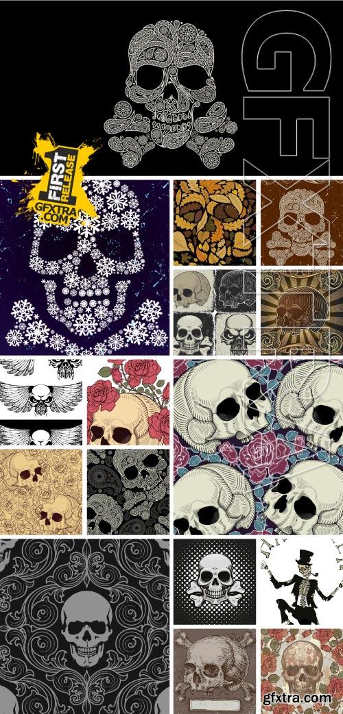 Amazing Skull Design #1, 25xEPS