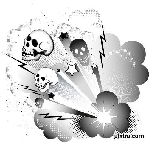 Amazing Skull Design #2, 25xEPS