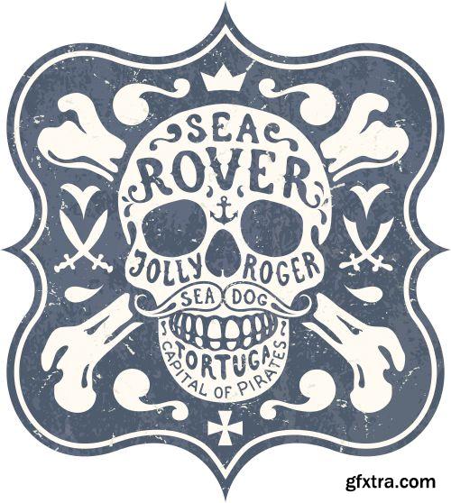 Amazing Skull Design #2, 25xEPS