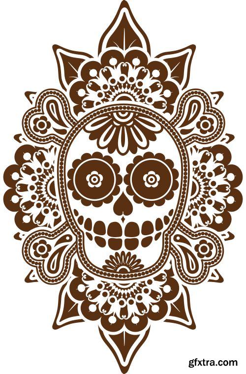 Amazing Skull Design #2, 25xEPS