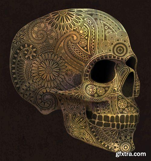 Amazing Skull Design #2, 25xEPS