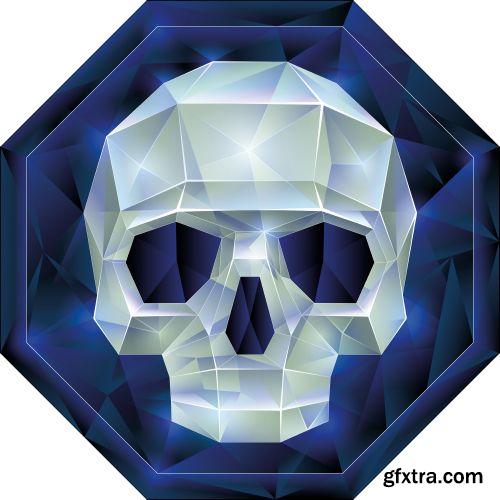 Amazing Skull Design #2, 25xEPS
