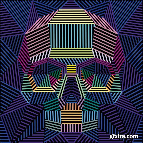 Amazing Skull Design #2, 25xEPS