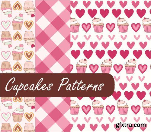 Fascinating Retro Patterns 25xEPS