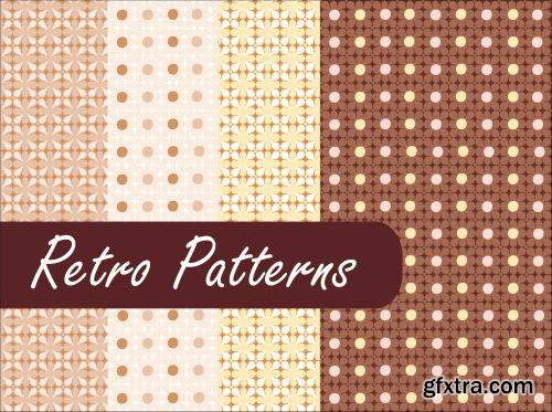 Fascinating Retro Patterns 25xEPS