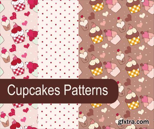 Fascinating Retro Patterns 25xEPS