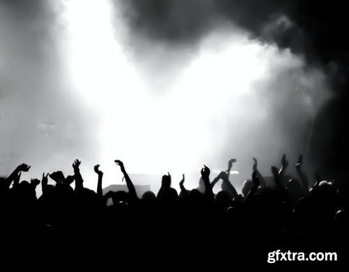 Concert & Crowd Backgrounds 25xJPG