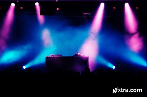 Concert & Crowd Backgrounds 25xJPG