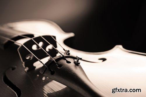 Classical Music Instruments and Orchestra 25xJPG