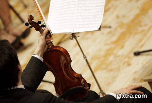Classical Music Instruments and Orchestra 25xJPG