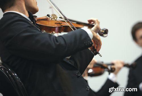 Classical Music Instruments and Orchestra 25xJPG
