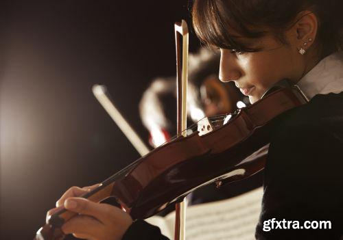 Classical Music Instruments and Orchestra 25xJPG