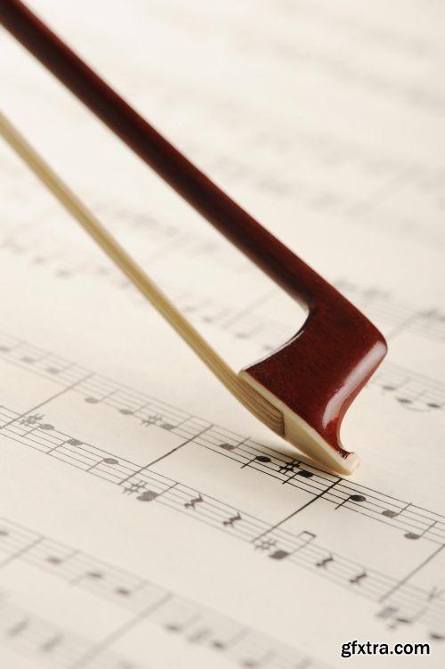 Classical Music Instruments and Orchestra 25xJPG