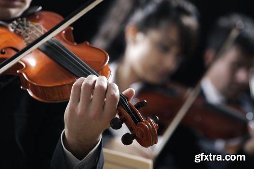 Classical Music Instruments and Orchestra 25xJPG