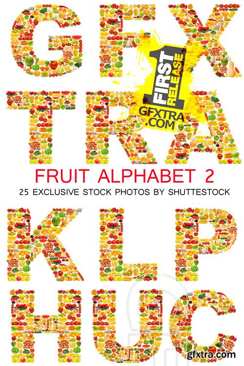 Amazing SS - Fruit Alphabet 2, 25xJPGs Amazing SS - Fruit Alphabet 2, 25xJPGs