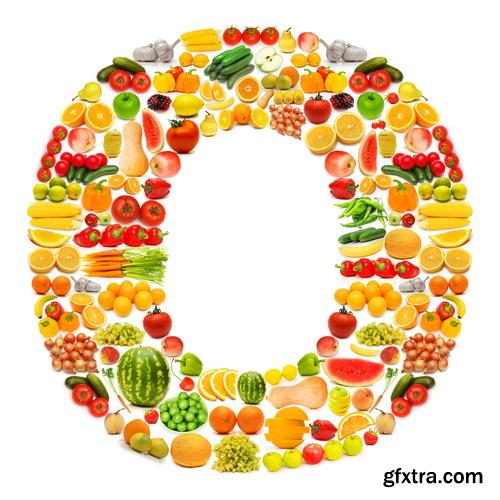 Fruit Alphabet #2, 25xJPG