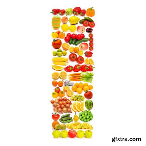 Fruit Alphabet #2, 25xJPG