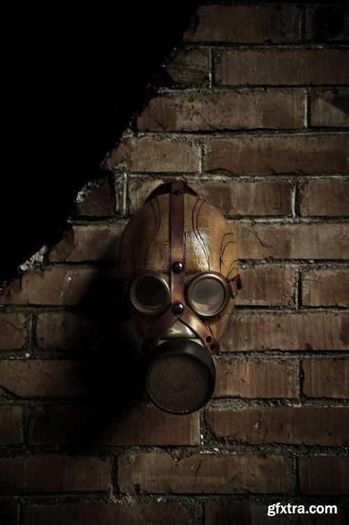 Gas Mask & Air Pollution 25xJPG