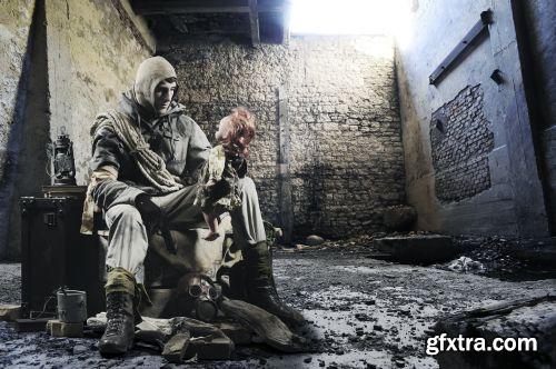 Gas Mask & Air Pollution 25xJPG