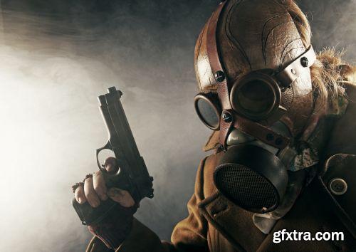Gas Mask & Air Pollution 25xJPG