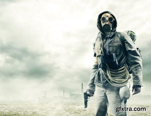 Gas Mask & Air Pollution 25xJPG