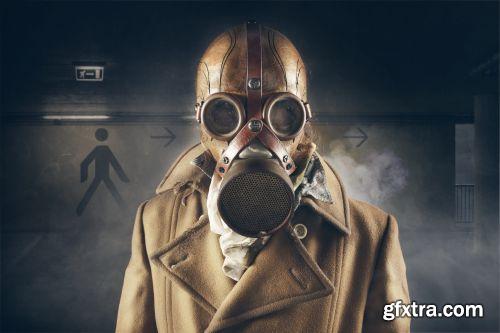 Gas Mask & Air Pollution 25xJPG