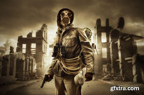 Gas Mask & Air Pollution 25xJPG