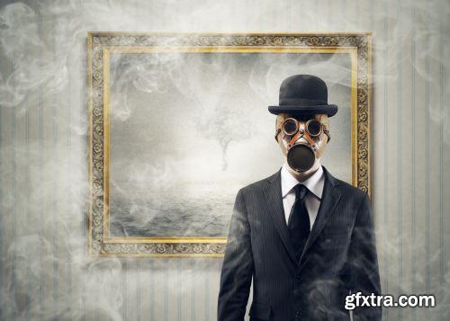 Gas Mask & Air Pollution 25xJPG