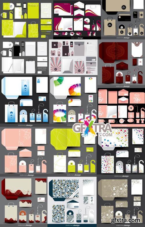 Collection of corporate templates Collection of corporate templates