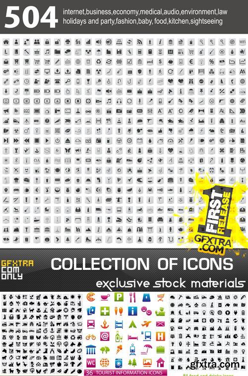 Collection of icons Collection of icons