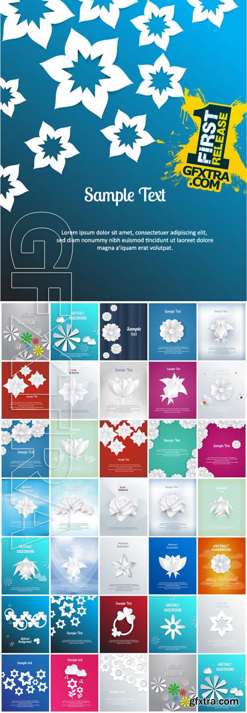 Abstract 3D Flowers Set 1 - 33xEPS Abstract 3D Flowers Set 1 - 33xEPS