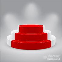 3d Empty Shelfs 32xEPS 3d Empty Shelfs 32xEPS